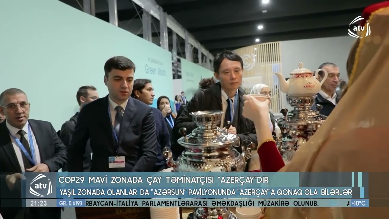 COP29-Cercivesinde-Azerbaycan-Brendi-Azercay-Iqlim-Zirvesinde